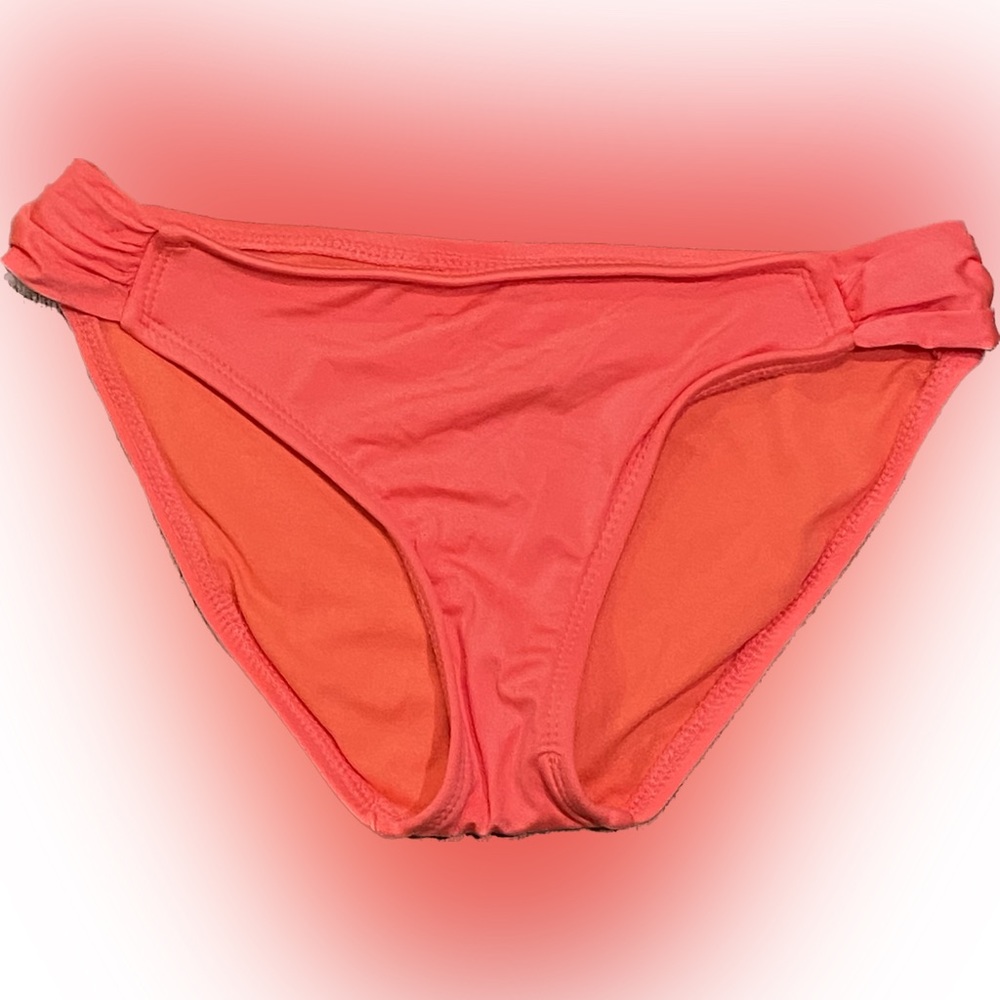 Mossimo Bikini Bottom Pink/Orange Color Size Small